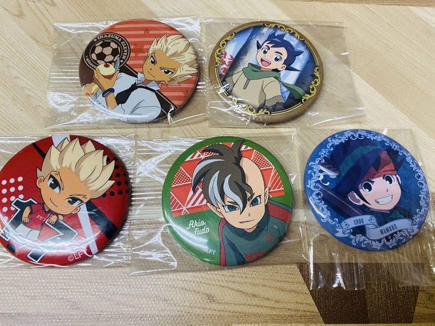 イナズマイレブン円堂守缶バッジセット